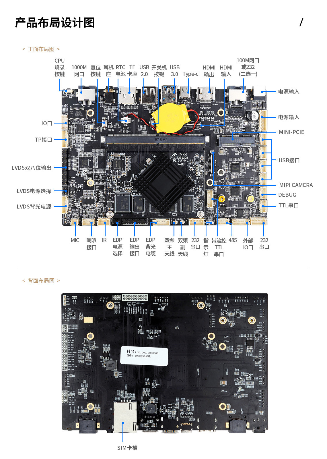 JWS3399主板_商顯智能自動(dòng)終端主板(圖8)